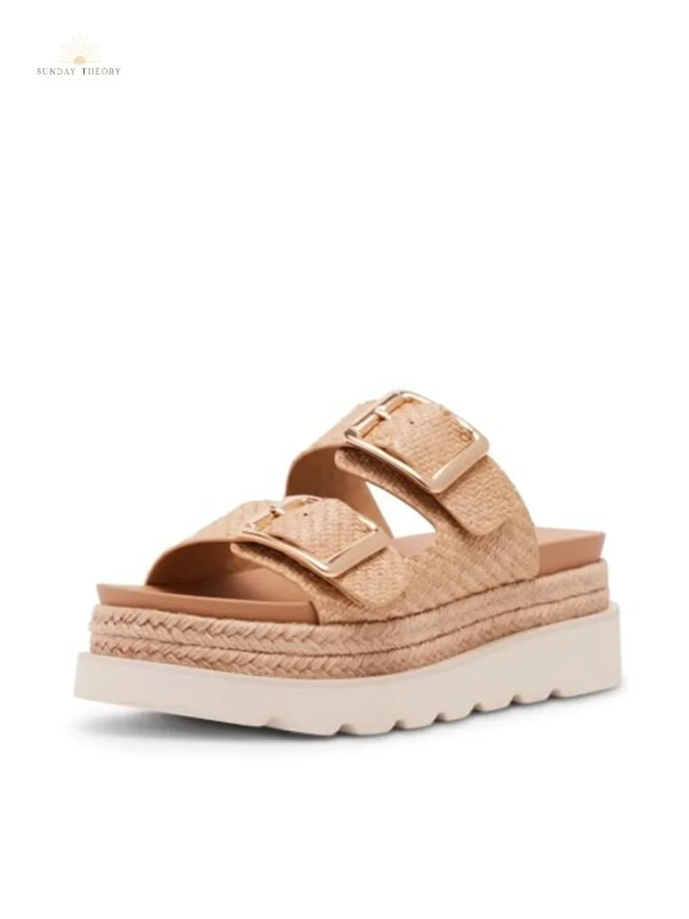 Madden Girl Women's Mythical Platform Sandal Cushioned Footbed Adjustable Straps